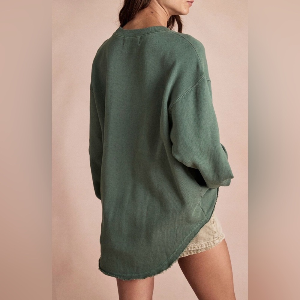 NWT FREE PEOPLE X LIFE CLOTHING CO BOBBY PULLOVER - Picture 2 of 3